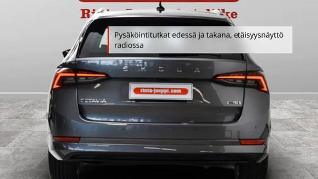 Skoda OCTAVIA Combi 1.5 TSI Style eTEC DSG Autom.-Polttoainetoiminen l смотреть онлайн