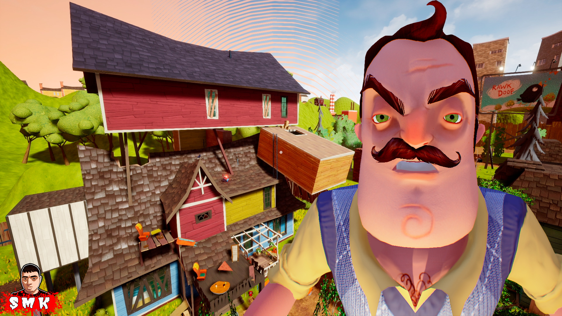 ШОУ ПРИВЕТ СОСЕД!МНОГО ДОМОВ ВАСИЛИЧА!ИГРА HELLO NEIGHBOR MOD KIT ПРОХОЖДЕНИЕ МОДА HELLO STRANGER! смотреть онлайн