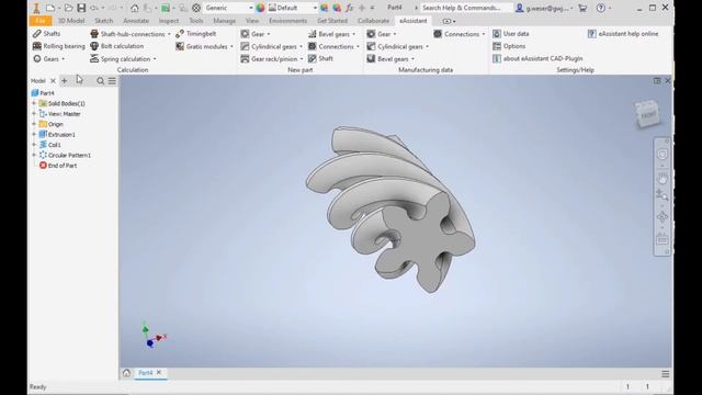 Introduction eAssistant / TBK plug in for Autodesk Inventor смотреть онлайн