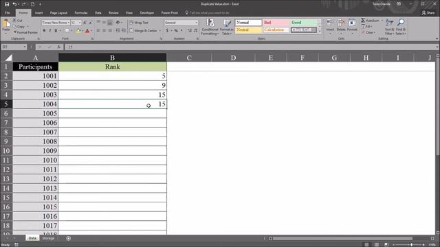 Detecting and Preventing Duplicate Values in Real Time using Excel VBA смотреть онлайн