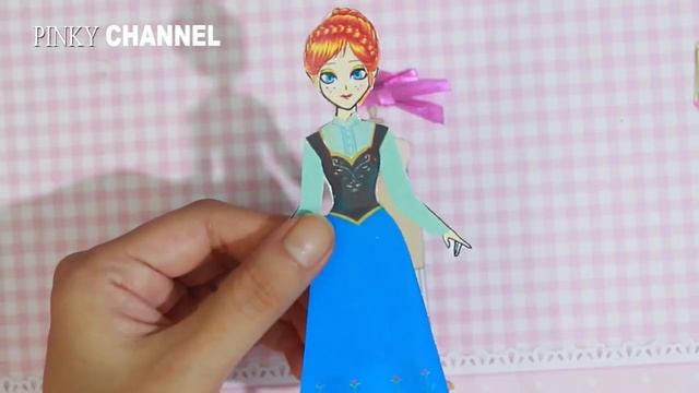 ELSA AND ANNA PAPER DOLLS QUIET BOOK HANDMADE ON CHRISTMAS смотреть онлайн