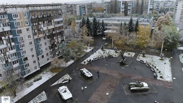 Новокузнецк 360 в снегу ( #квадрокоптер #беспилотник #свысотыптичьегополета ) смотреть онлайн