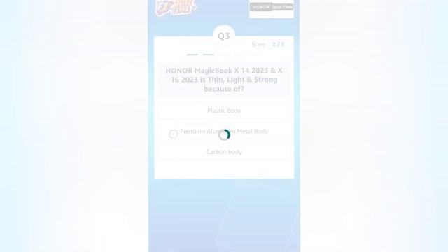 Honor Pad 8 Laptops Amazon Quiz Answers Today смотреть онлайн