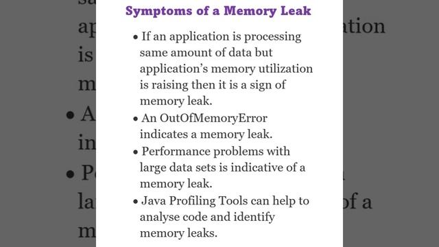 Java Memory Leaks @javasip-official смотреть онлайн