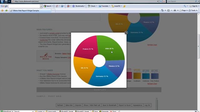DBxtra Web Report Widget integrates well with Java scripts смотреть онлайн