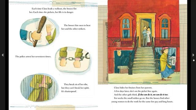 Brave Girl: Clara Lemlich | Kids Read Aloud Books | Women's History Month Read Alouds | Hero Bio смотреть онлайн