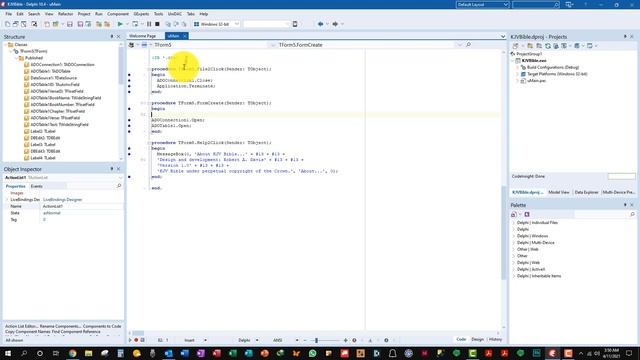 How to write a simple Bible reading program in Delphi! смотреть онлайн