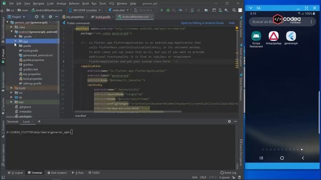 ¿Cómo generar un apk en modo release con Flutter usando Android Studio? смотреть онлайн