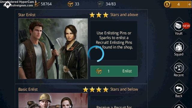 The Hunger Games: Panem Rising! 66 Enlisting Pins! смотреть онлайн