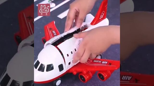 Самолёт-игрушка для детей смотреть онлайн