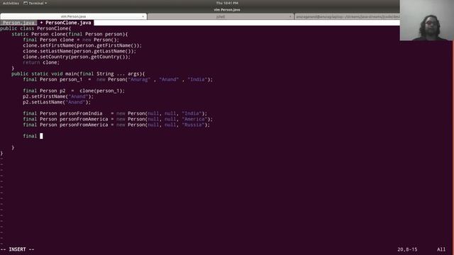 Implementing Prototype Design Pattern using java base libraries features смотреть онлайн