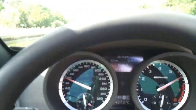 Mercedes SLK 55 AMG Sound acceleration смотреть онлайн