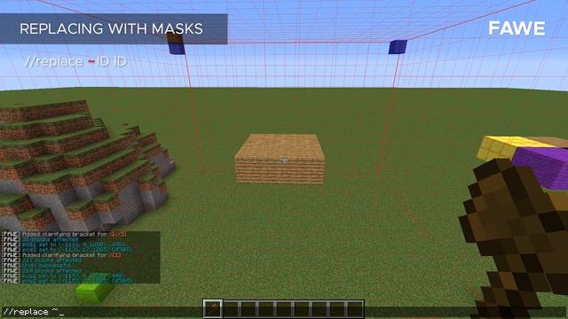 WorldEdit Guide #4 - How to Replace and Use Basic Masks смотреть онлайн