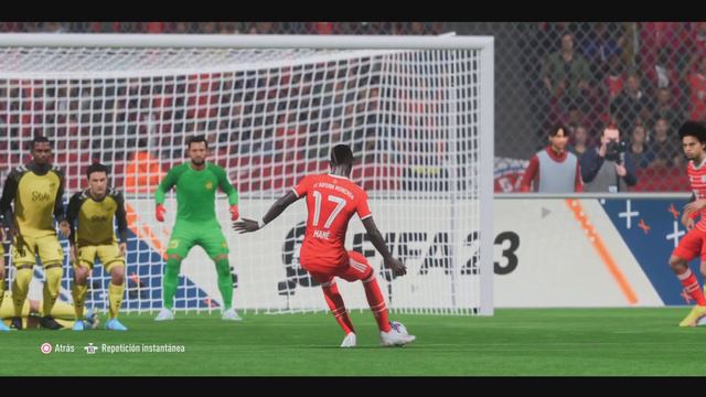 FIFA 23 golazo tiro libre Mane смотреть онлайн
