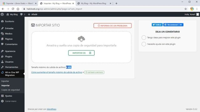 Cómo exportar un sitio web de Wordpress смотреть онлайн