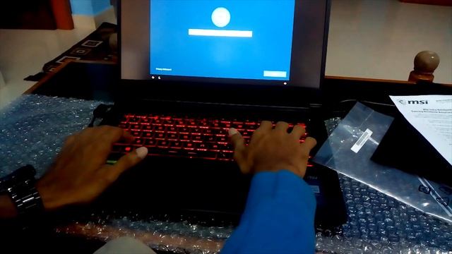 MSI Core GF63 Thin 9SC - i5 9th Gen Gaming Laptop UNBOXING With GAMEPLAY TESTING . смотреть онлайн