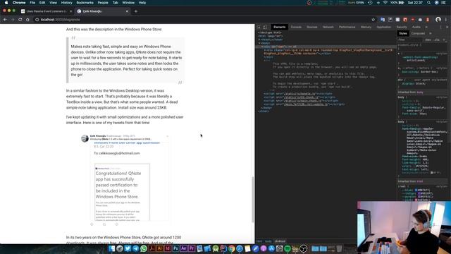 Personal Website with React - Cleaning BlogPost SASS and Improving PersonalWebsite Icon on Home Pag смотреть онлайн