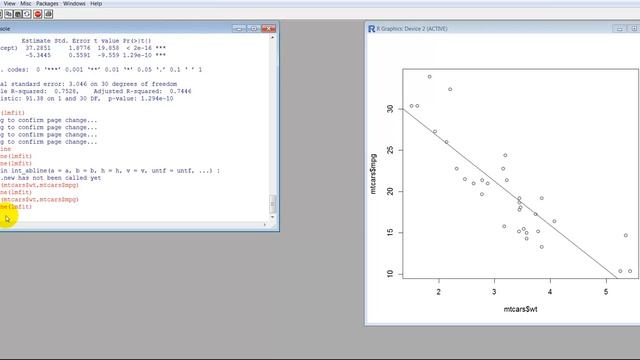 R programming Week 3 Part 9 more exploration of lm and also predict смотреть онлайн