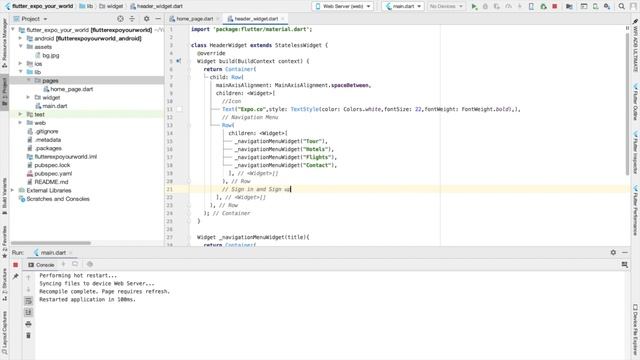 Explore your world - Flutter Web UI Design Tutorial смотреть онлайн