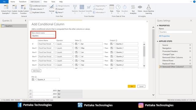 How to Add a Conditional Column in Power Query (Power BI) смотреть онлайн