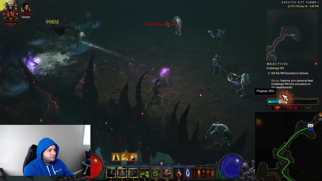 Diablo 3 Challenge Rift 265 NA Guide смотреть онлайн