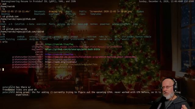 Overengineering Resume in Protobuf IDL (gRPC), YAML, and JSON #golang #coding #livestream смотреть онлайн
