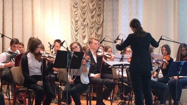 Великий Бог, когда на мир смотрю я / Оркестр ЦПЕ Молодечно июль 2018 смотреть онлайн