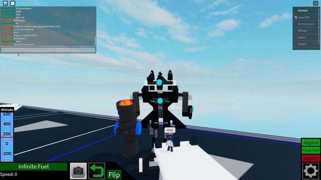 SHOWCASE UPGRADED TITAN CAMERAMAN Roblox Plane Crazy смотреть онлайн