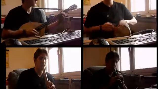 Eluveitie - Aidu (cover mit Low & Tin Whistle, Cister und Mini-Djembe) смотреть онлайн