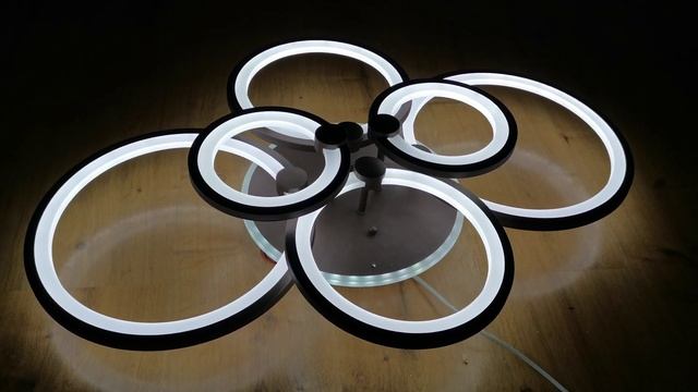 Светодиодная люстра Profit Light 1277/6 COF RGB смотреть онлайн