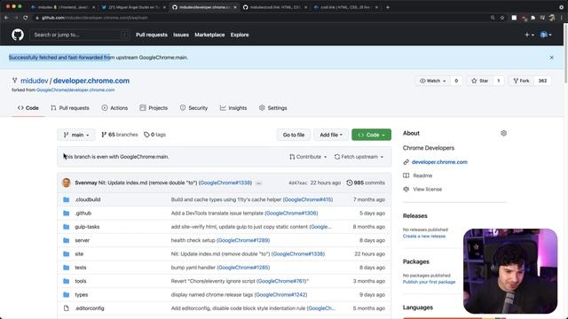 ¿Cómo sincronizar un fork con el repositorio original? Trucos de Git смотреть онлайн