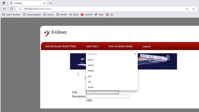 E library with URLS tutorials pdf videos and books || Django || Mysql || Python || HTML || CSS смотреть онлайн