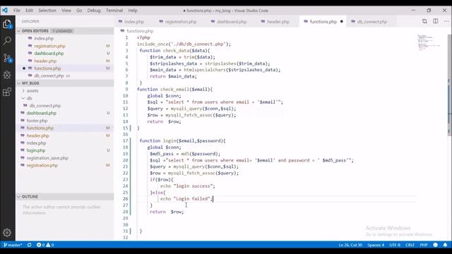 PHP Bangla Tutorial Authentication System смотреть онлайн