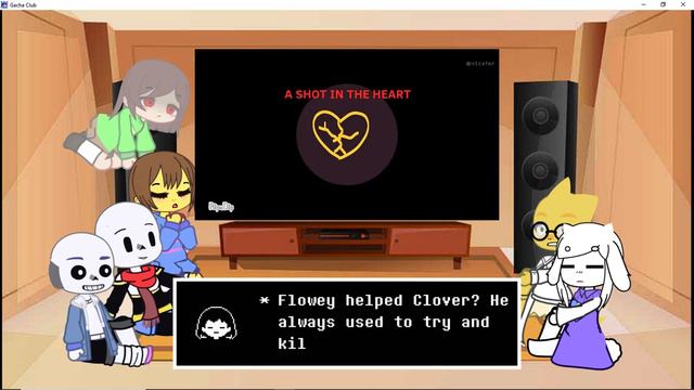Undertale react to Undertale Yellow!💫 смотреть онлайн