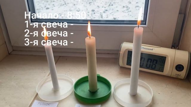 Свеча Длительного Горения. Тест Трех Свечей смотреть онлайн