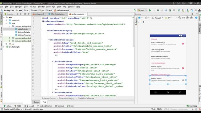 Android tutorial 2019 Preference API Setting Default Values for Preferences смотреть онлайн