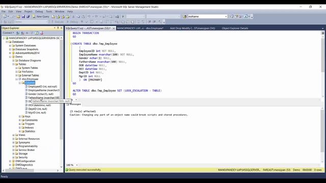 Add or Remove/Drop Columns in a Table in SQL Server смотреть онлайн