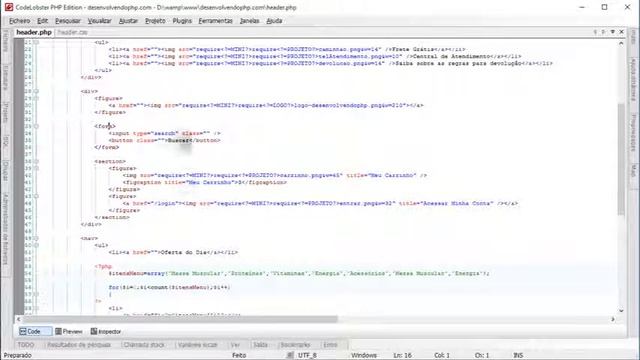 40 PHP Criando Header do Projeto Loja Virtual desenvolvendoPHP CSS3 2 смотреть онлайн