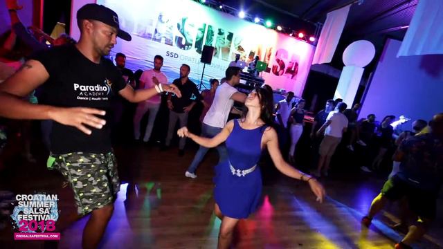 Regan & Shani dancing in Rovinj @Croatian Summer Salsa Festival 2018 смотреть онлайн