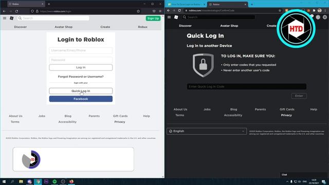 How to Quick Login on Roblox | Easy Tutorial (2023) смотреть онлайн
