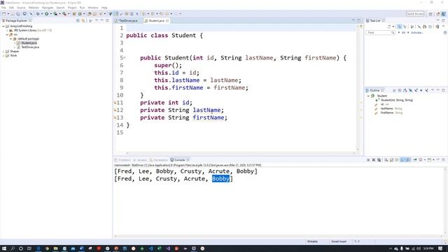 Java ArrayList Part 1 смотреть онлайн
