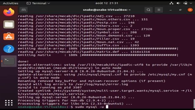 SQL COURS COMPLET: Comment installer Mysql sur Linux (Ubuntu distribution) смотреть онлайн