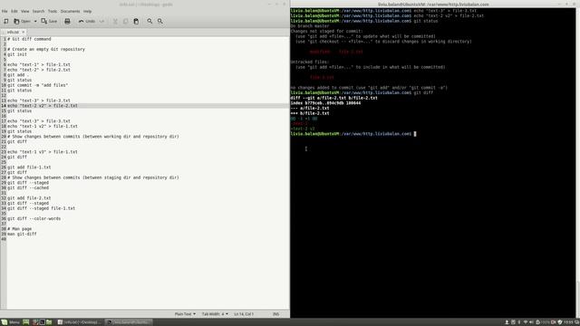 Git diff command #70 смотреть онлайн