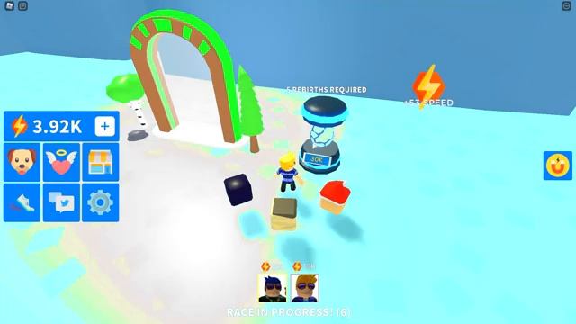 Я стал самым быстрым бегуном в Роблокс Симулятор скорости Speed Run Simulator Roblox смотреть онлайн