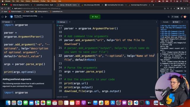 Creating command line utility in python | Python Tutorial - Day #85 смотреть онлайн