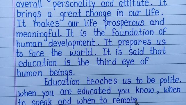 Essay on Importance of Education/Importance of Education Essay/Essay importance of education englis смотреть онлайн