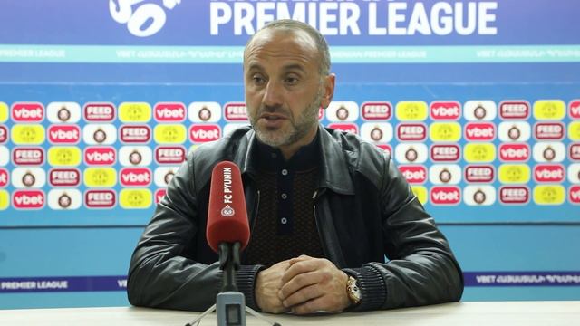 Eghishe Melikyan | Press Conference | vs BKMA смотреть онлайн