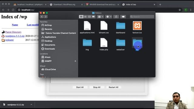 how to install WordPress locally in XAMPP in windows 7/8/10 смотреть онлайн