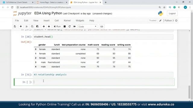 Exploratory Data Analysis (EDA) Using Python | Python Training | Edureka | DL Rewind - 5 смотреть онлайн