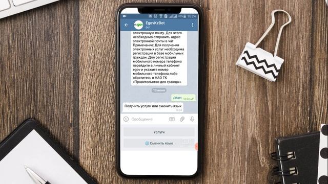 Telegram-бот портала Электронного правительства в районе Шал акына смотреть онлайн